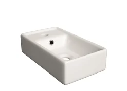 Naturel Lavabo Stilla 40x22 cm blanc brillant (STILLA401406)