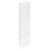 Colonne De Salle De Bains|Naturel Meuble colonne suspendue salle de bain strié Savona 40,2x157x21,7 cm blanc brillant (SAVONAV40BI)