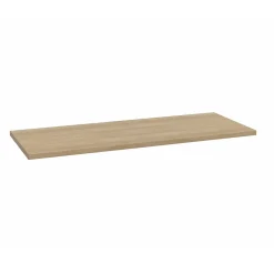 Plan De Travail Salle De Bains|Naturel Plan Stilla 120x2,5x46 cm marron (STILLAF12006)