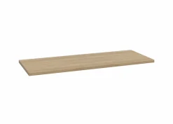 Plan De Travail Salle De Bains|Naturel Plan Stilla 120x2,5x46 cm marron (STILLAF12006)