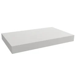 Plan De Travail Salle De Bains|Naturel plan vasque 80x8x50 cm, blanc brillant (DO8050B)