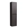 Naturel Verona Armoire haute bois foncé avec deux portes, 40x30x170cm (VERONAV40TD)