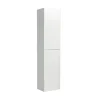 Naturel Verona Armoire haute blanche avec deux portes, 40x30x170cm (VERONAV40BM)