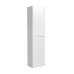 Naturel Verona Armoire haute blanche avec deux portes, 40x30x170cm (VERONAV40BM)