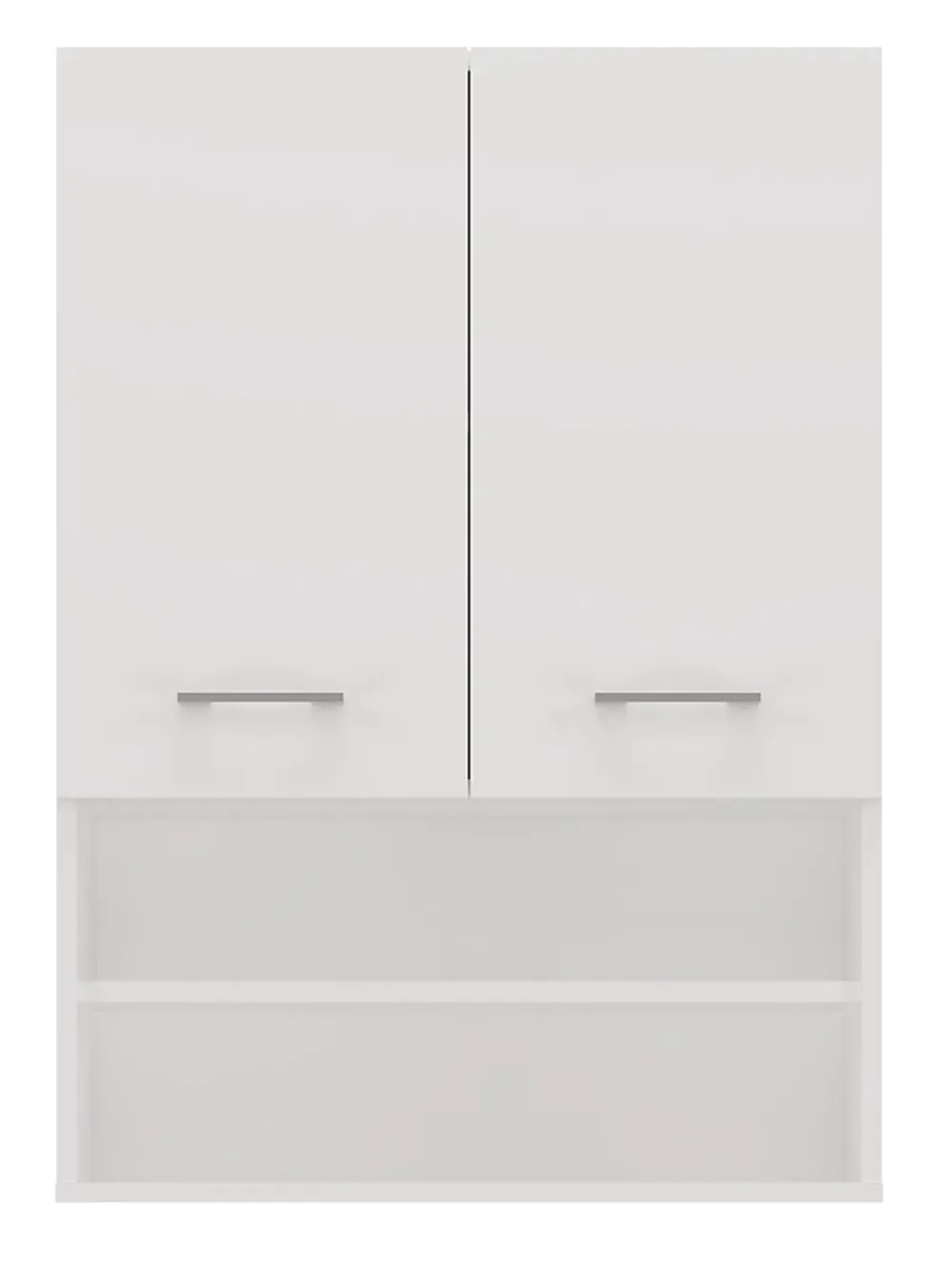 Meuble De Salle De Bains Faible Profondeur|Autres NELLIO - Armoire de toilette murale - Meuble Salle de bain à suspendre - 64x30x90 cm - Rangement