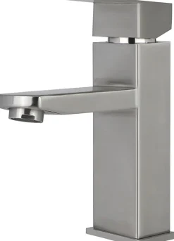 Nettlife robinet d'évier robinet chaud/froid robinet haute pression en acier inoxydable