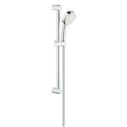 Grohe New Tempesta Cosmopolitan 100 ensemble de douche 2 jets + mitigeur monocommande, clapet anti-retour, chrome (23354000-26076002)