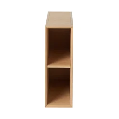 GoodHome Niche 2 cases Avela placage chêne 20 cm