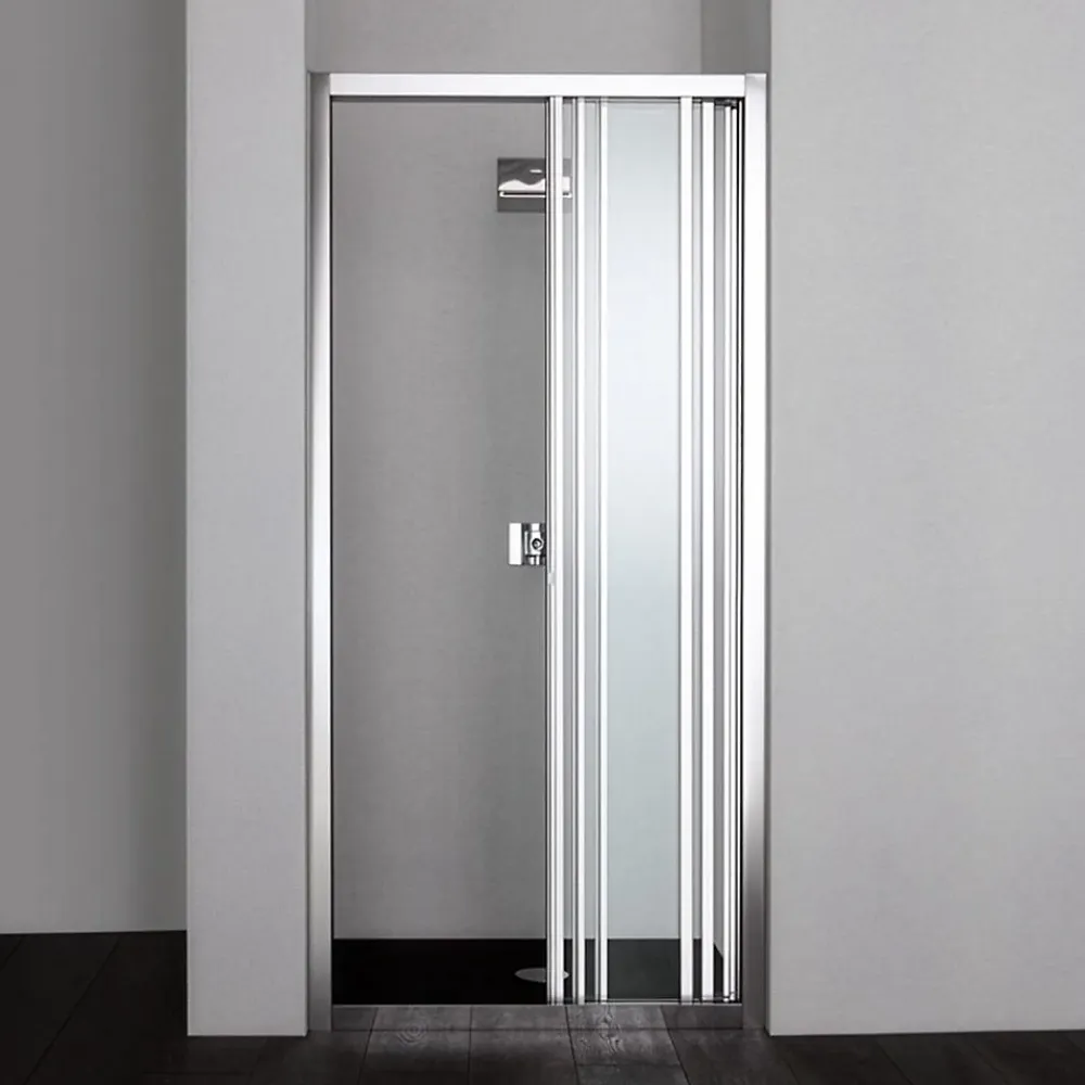 Kiamami Valentina Niche de douche 110 cm porte trois portes coulissantes - star