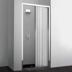 Kiamami Valentina Niche de douche 110 cm porte trois portes coulissantes - star