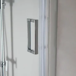 Kiamami Valentina Niche de douche avec porte coulissante 100 cm en verre 6 mm - new giada