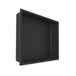 Italbox Niche de Douche Blanc Satiné - 30x30 cm - Rangement Mural Salle de Bain - NOOK