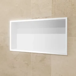 Ledimex Niche de Douche Mural 63 x 33 cm - Rangement Salle de Bain en finition Blanc Satiné - PACIFIC