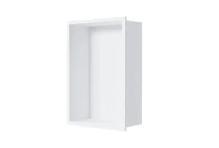 Niche De Salle De Bains|Bernstein Niche murale de douche, étagère encastrable douche acier inox - 30x20x10cm - NT203010X Blanc
