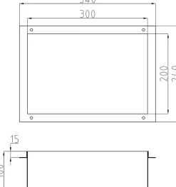 Niche De Salle De Bains|Bernstein Niche murale de douche, étagère encastrable douche acier inox sans cadre - 30x20x10cm - NT203010X Gun métal