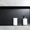 Niche De Salle De Bains|Bernstein Niche murale de douche, étagère encastrable douche acier inox, sans rebord - 60x30x10cm - BS603010 Noir