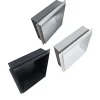 Bernstein Niche murale de douche, étagère encastrable douche acier inox, sans rebord - 30x30x10cm - BS303010 Noir