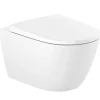 Wc Suspendu|Roca Ona cuvette sans bride et fixations invisibles + abattant Soft Close (Onarimless)