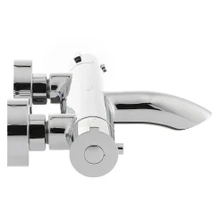 Robinet De Baignoire|Franke Optima Mitigeur thermostatique bain/douche, chrome (SIKOBST222)