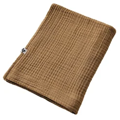 Serviette De Bain|Altobuy OUREA - Serviette de Bain 90x150cm Gaze de Coton Camel