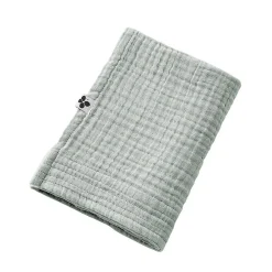 Altobuy OUREA - Serviette de Toilette 50x90cm Gaze de Coton Eucalyptus