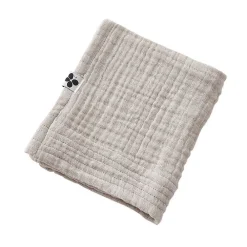 Altobuy OUREA - Serviette Invité 30x50cm Gaze de Coton Pampa