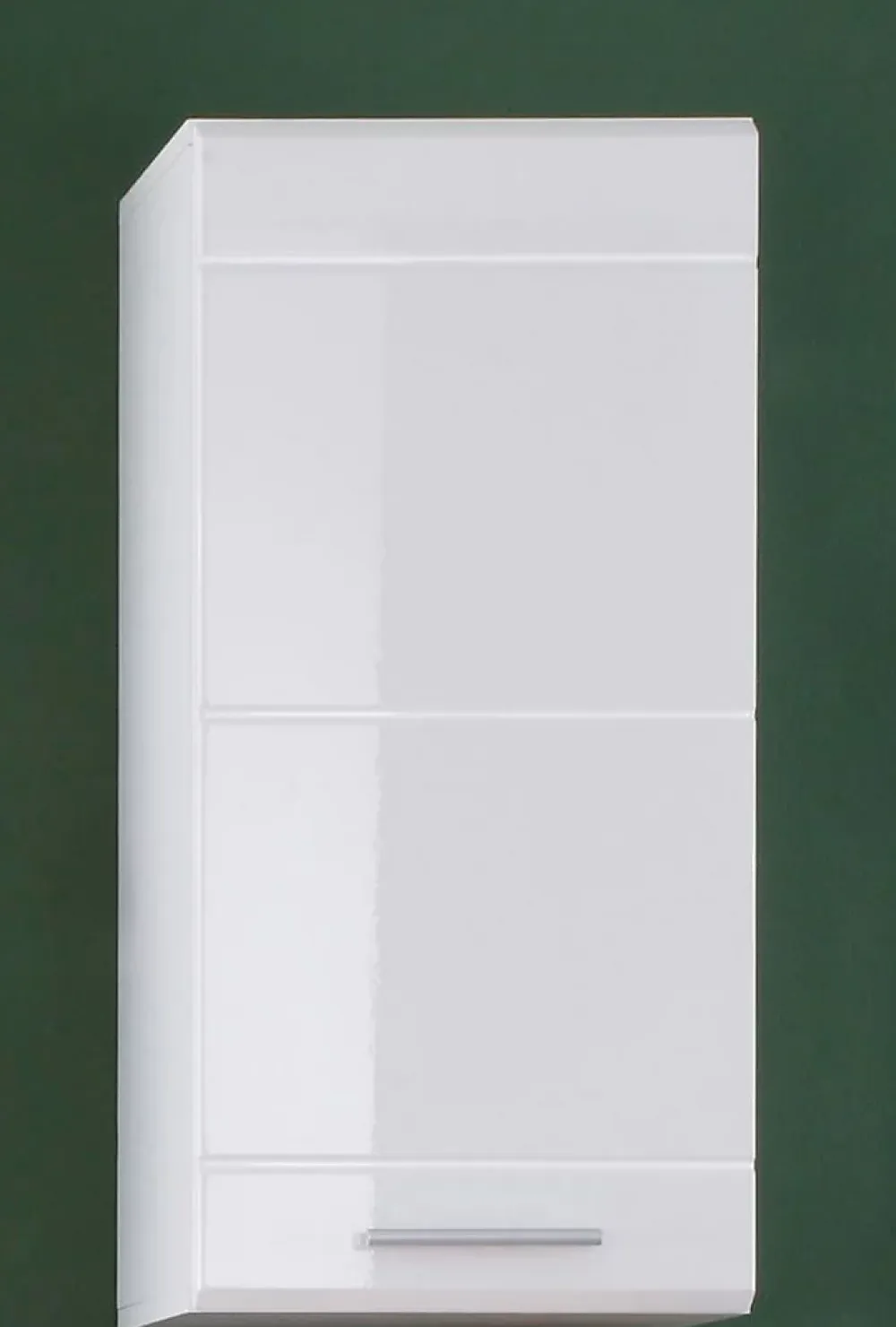 Meuble De Salle De Bains Faible Profondeur|Chb Collection Ozem - Meuble haut salle de bain en mélaminé blanc L/H/P 37 / 77 / 23 cm