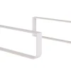 Plan De Travail Salle De Bains|T-Bath Pack 2 supports porte-serviettes pour plan de toilette - chromé brillant