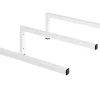 Plan De Travail Salle De Bains|T-Bath Pack 3 supports équerres pour plan de toilette - blanc mat