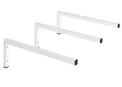 Plan De Travail Salle De Bains|T-Bath Pack 3 supports équerres pour plan de toilette - blanc mat