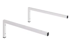 T-Bath Pack 2 supports équerres pour plan de toilette - blanc mat