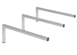 T-Bath Pack 3 supports équerres pour plan de toilette - chromé brillant