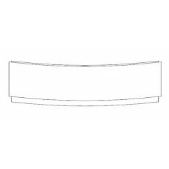 Sanitaire Pack baignoire POP asymétrique 160x100 angle à gauche avec tablier