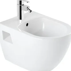 Sanindusa Pack Bidet suspendu céramique+Bâti support Sanibold 50 blanc (bidet + Bâti support)