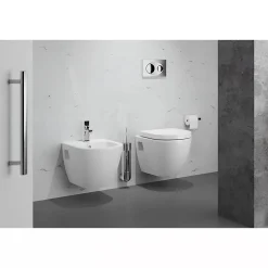 Sanindusa Pack Bidet suspendu céramique+Bâti support Sanibold 50 blanc (bidet + Bâti support)
