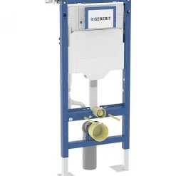 Geberit Pack complet WC UP320 + Cuvette ACANTO TurboFlush + Plaque Blanche