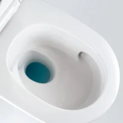 Geberit Pack complet WC UP320 + Cuvette ONE TurboFlush + Plaque Chromé Brillant