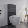 Bernstein Pack complet WC suspendu Blanc 36x55x33cm (LxPxH) + Module sanitaire Noir 48x11x100xm (LxPxH) - Garantie 5 ans