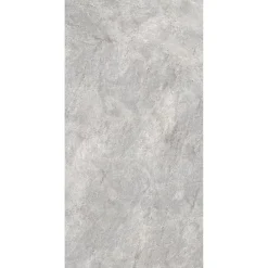 Panneau Mural De Salle De Bains|Schulte Pack de 2 panneaux muraux de salle de bains l.100 x H.210 cm, effet pierre gris et argenté , DécoDesign Softtouch