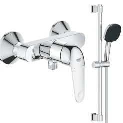 Colonne De Douche Mécanique|Grohe Pack douche mécanique Swift 2023 avec ensemble de douhe Vitalio Comfort 110