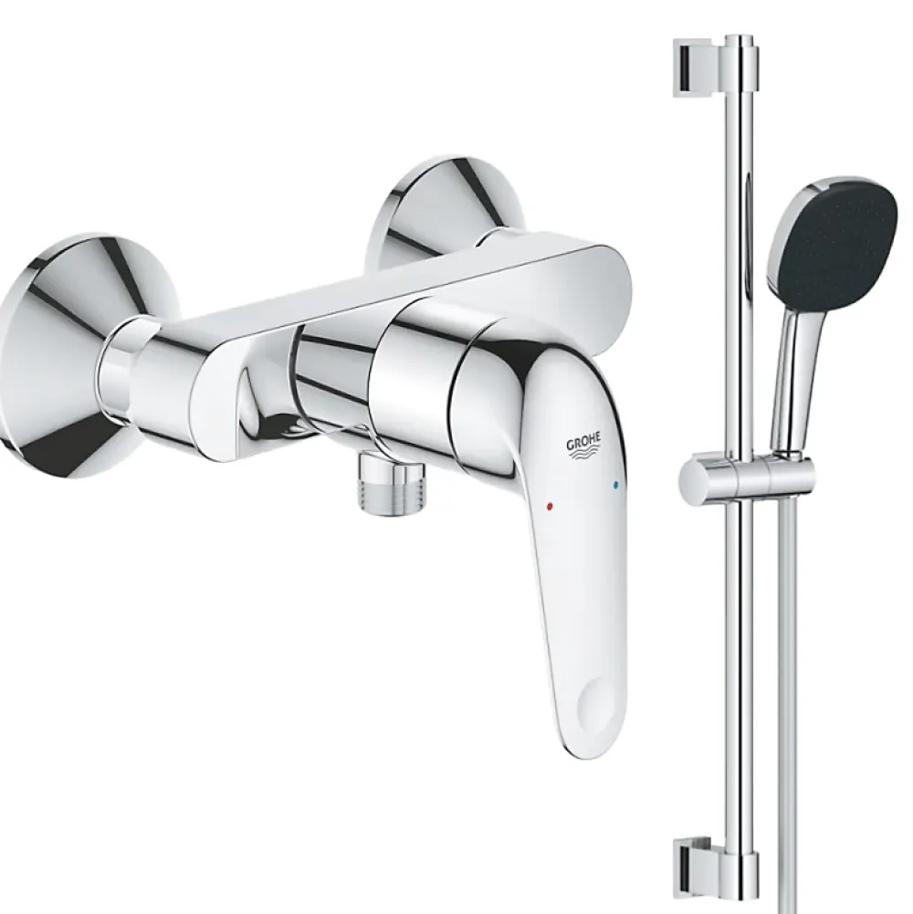 Colonne De Douche Mécanique|Grohe Pack douche mécanique Swift 2023 avec ensemble de douhe Vitalio Comfort 110