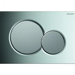 Wc Suspendu|Geberit Pack UP320 + Cuvette sans bride KELOS Flush Gris Clair + Plaque Sigma Chromé Brillant