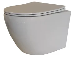 Wc Suspendu|Geberit Pack UP320 + Cuvette sans bride KELOS Flush Blanc + Plaque Sigma Chromé Mat