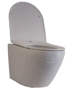 Wc Suspendu|Geberit Pack UP320 + Cuvette sans bride KELOS Flush Blanc + Plaque Sigma Chromé Mat