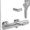 Robinet De Baignoire|Villeroy & Boch Pack mitigeur baignoire thermostatique VILLEROY ET BOCH Universal Taps & Fittings rond Chrome avec ensemble