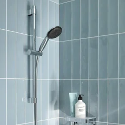 Colonne De Douche Mécanique|Grohe Pack mitigeur douche mécanique Start 2021 + ensemble de douche 2 jets Vitalio Start avec barre chromé