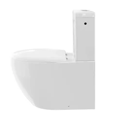 Wc À Poser|GoodHome Pack WC à poser avec cuvette, abattant et réservoir, Kentia