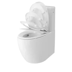 Wc À Poser|GoodHome Pack WC à poser avec cuvette, abattant et réservoir, Kentia
