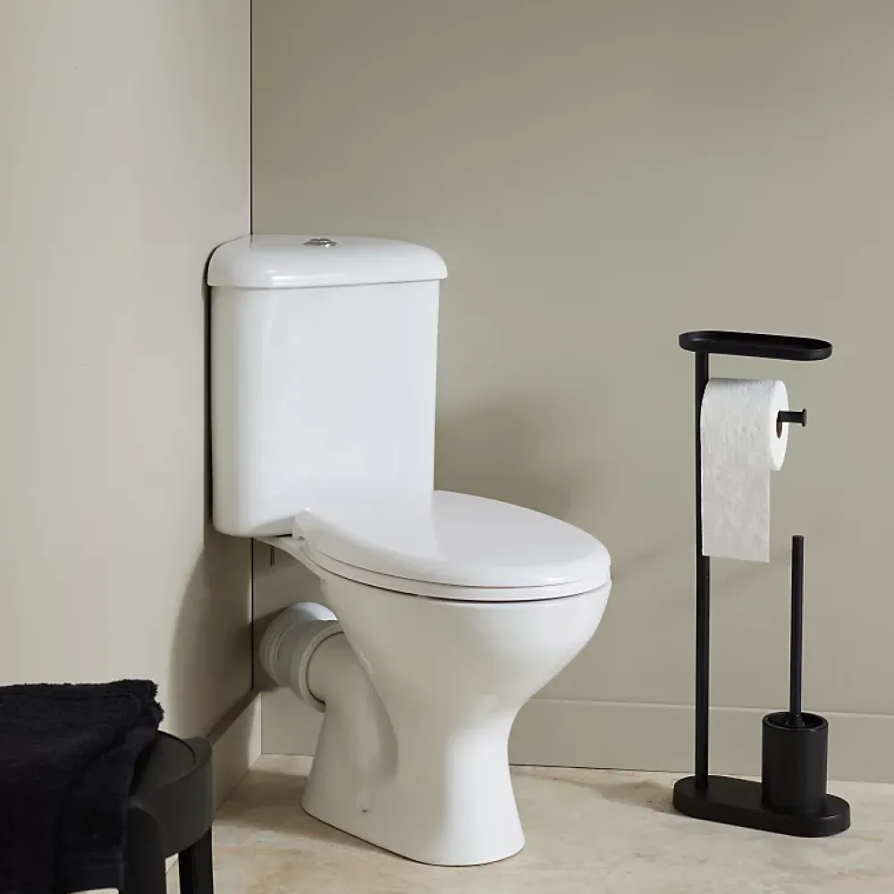Wc À Poser|Planète Bain Pack wc à poser d'angle - sortie horizontale - Clayton