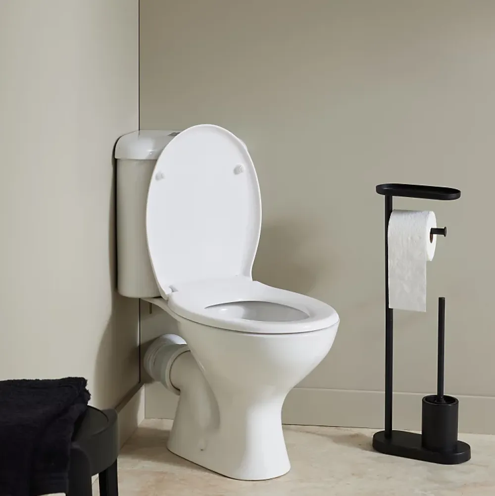 Wc À Poser|Planète Bain Pack wc à poser d'angle - sortie horizontale - Clayton